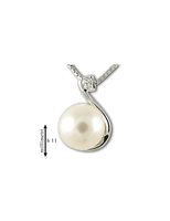 Collana Gemoro Donna in Oro bianco Perla PP292BIA - PP292BIA